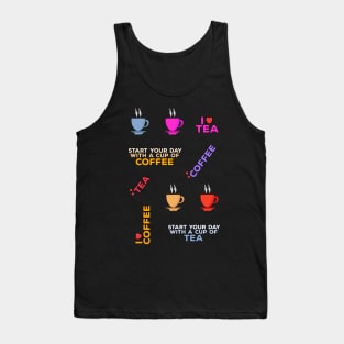 Coffee and Tea Set Pack Tank Top